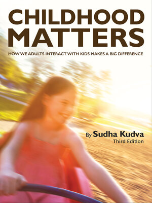 cover image of CHILDHOOD MATTERS